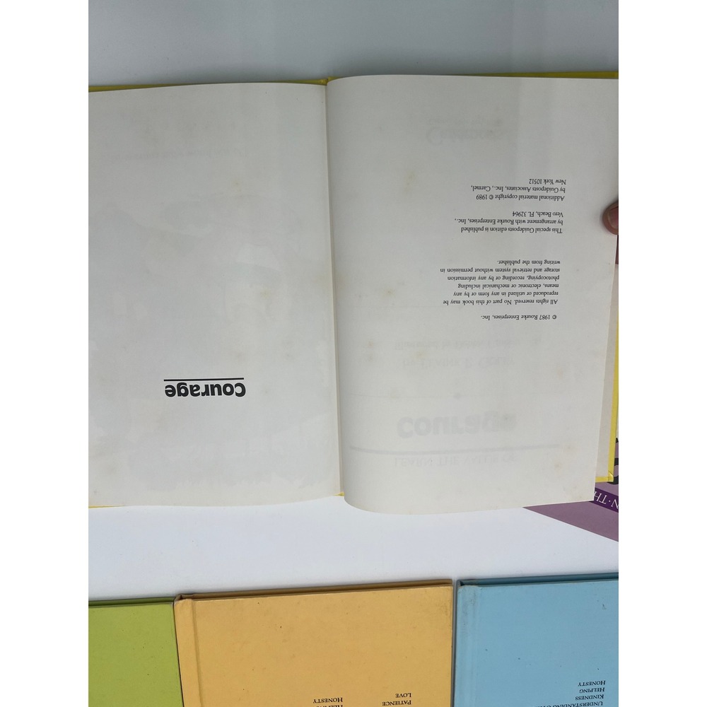 Learn the Value of Series Vintage 1987 Children's Books Set of 5 Guideposts - Picture 4 of 8